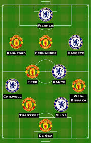 Zouma with a bad pass in the back! Combined Xi Manchester United Vs Chelsea Sports Mole