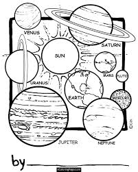 Color and learn about some faraway worlds with these coloring pages! Science Cover Page Ideas Bitem