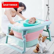 Using the shnuggle, your baby comfortably reclines against the foam back rest. Babyinner Baby Bathtub Folding Portable Bath Barrel Infants Supplies Children Thick Baby Bath Bucket Newborns Househol In 2021 Baby Bath Tub Baby Bath Bucket Baby Bath