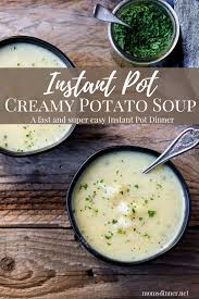 Instant Pot Creamy Potato Soup Best Instant Pot Soup Recipe Recipe Instant Pot Soup Recipes Soup Recipes Creamy Potato Soup