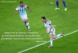 Nara used to date maxi lopez, who is a friend of messi's, and this is supposed to be the cause of the rift between messi and icardi. Di Maria On Messi Troll Football