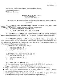 Este amintit numele postului care este vizat de candidat si e prezentat postul in cateva. 2