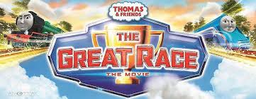 (fade in to thomas, annie and clarabel arriving at kellsthorpe station). Thomas Friends The Great Race