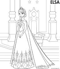 Right now, i propose frozen elsa coloring pages castle for you, this article is similar with barbie thumbelina coloring pages for girls. Elsa Frozen Aa6c Coloring Pages Printable