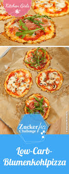 Zuckerfreies Rezept Fur Low Carb Blumenkohlpizza Zuckerfrei Challenge 40 Tage Ohne Zucker 10 Gold A Low Carb Pizza Sugar Free Recipes Low Carb Meals Easy