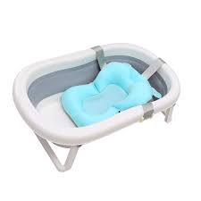 ( red / blue / green ) #babytub #tub. Baby Bath Tub For Boys Gray Toddler Foldable Bathtub Infant Shower Basin With Blue Bathing Net Buy Online In Bahamas At Bahamas Desertcart Com Productid 216800094