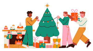 Christmas & Thanksgiving Illustrations | DrawKit