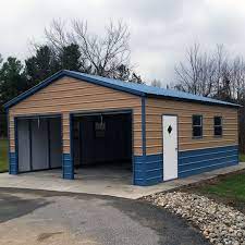 Shop Metal Carports Sheds And Garages Near Me Metal Garage Buildings Steel Carports Metal Garages