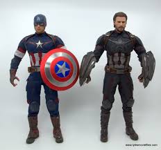 Saw infinity war for the second time and i just have to say that cap's beard looks ridiculously soft. Hot Toys Avengers Infinity War Captain America Figure Review Next To Avengers Age Of Ultron Captain America Lyles Movie Files