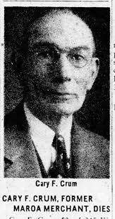 Cary F Crum (1873-1956)