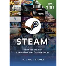 Sila muat turun salah satu. Steam Wallet Rm100 Digital Code Shopee Malaysia