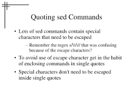 Note that a single quoted string may not contain single quotes (not even escaped ones). Ppt Comp075 Os2 Powerpoint Presentation Free Download Id 6764801