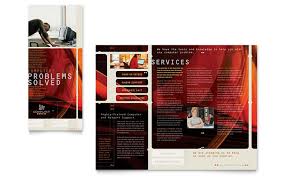 Download computer brochure design templates today. Computer Repair Brochure Template Design