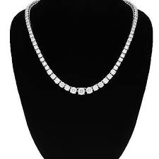 The fila tennis pro shop for women. 14k White Gold Womens Diamond Tennis Chain 10 50 Ctw All Mens Diamond Chains
