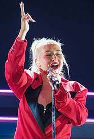 Sheet music arranged for piano/vocal in a minor (transposable). Christina Aguilera Wikipedia