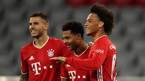 Reports suggest that an agreement between bayern and man city is close. Bayern Munich 8 0 Schalke Serge Gnabry And Leroy Sane Shine In Opening Day Rout Football News Sky Sports