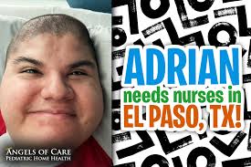 Join our El Paso team as Adrian's nurse! Adrian is an incredible young man  who loves to jam out to music, watch TV, and spend time with others. He is  a kid