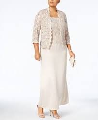 Grandmother Of Bride Dresses Macy S Lace Gown Bride Clothes Gowns