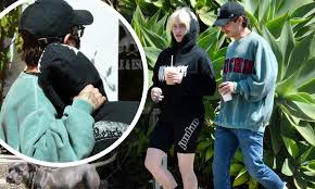 Who is billie eilish's alleged boyfriend matthew tyler vorce and why was he trending?. Billie Eilish Snuggles With Rumored New Beau Matthew Tyler Vorce While Out For Coffee In Los Angeles Daily Mail Online