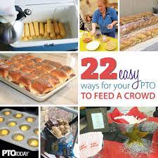 22 Easy Meal Ideas For Large Groups Pto Today Large Group Meals Cooking For A Crowd Easy Meals