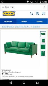 groene bank bank zitbanken ikea