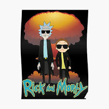 The series stars justin roiland as both titular characters. Adult Swim Rick And Morty Posters Redbubble