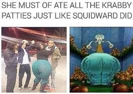 The krabby patty is a dish served at the krusty krab, very similar to a hamburger,because it is another name for, sea hamburgers. I Ve Never Had A Krabby Patty I Ve Never Had A Krabby Patty I Ve Never Had A Krabby Patty R Bikinibottomtwitter Spongebob Squarepants Know Your Meme