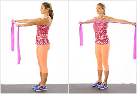 Plus, resistance bands are portable, inexpensive and accessible for all fitness levels. Resistance Band Workout For Biceps And Triceps Popsugar Fitness