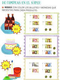 Aula Seno Sory Actividades Con Billetes Y Monedas Actividades De Alfabetizacion Actividades Actividades Escolares