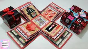 This is sort of an explosion box card that you can also use in your scrapbook. Explosion Box Tutorial Diy Explosion Box How To Make Explosion Box Diy Diy Exploding Box Explosion Box Tutorial Birthday Explosion Box