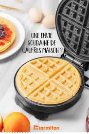 Gaufrier Facile A Nettoyer Gaufrier Gaufres Gaufre Maison