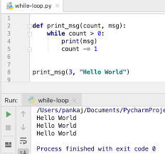 When we run this code, our output will be the following: Python While Loop Askpython
