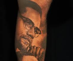 Malcom X Portrait Tattoo Men Tattoos Arm Sleeve X Tattoo Tattoos