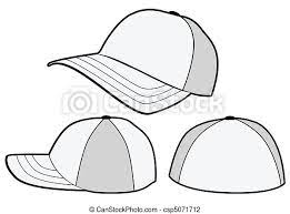 You will need a pdf reader to view these files. Baseball Hat Vector Template Vector Illustration Template Of A Baseball Hat Or Cap All Objects Are Isolated Colors And Canstock