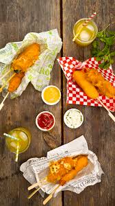Corndogs Video Amerikanisches Essen Fast Food Rezepte Fingerfood