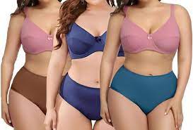 Buy VK MART Seamless Panties for Women in Plus Size from S to 10XL - Pack  of 3 - Multicolor (S) at Amazon.in
