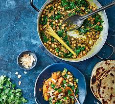 Squash Chickpea Coconut Curry Bbc Good Food Middle East Recipe Chickpea Coconut Curry Coconut Curry Bbc Good Food Recipes