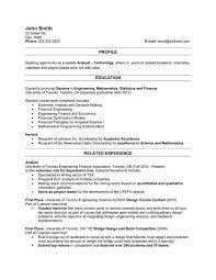 Seeking an entry level opportunity to work in the electrical department of an established. Junior Test Engineer Cv Sample July 2021