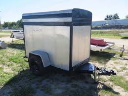 homemade enclosed trailer 7 lx4 wx5 6