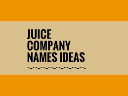 469 Creative Juice Company Names Thebrandboy Com Juice Company Creative Company Names Catchy Business Name Ideas