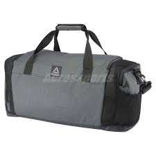 Details About Reebok Les Mills Duffle Bag Training Workout Fitness Gym Bag Sports Grey Dn5790