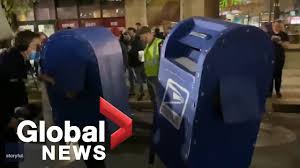 Us Election Demonstrators In Philadelphia Get Funky In Costumed Dance Party As Vote Count Ongoing Youtube