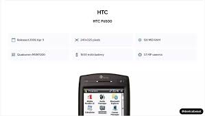 HTC P6500 Image Gallery