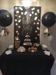 Check spelling or type a new query. New Birthday Decorations Black And Gold Dessert Tables 22 Ideas Dessert Table Birthday 40th Birthday Party Decorations Dessert Table