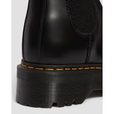 Made with original docs smooth leather, this 2976 rocks a chunky platform sole with commando tread for superior traction. Dr Martens 2976 Polished Smooth Platform Chelsea Boots Black Polished Smooth
