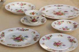 Here are our picks for every style and budget. Vintage Dresden Floral Fine China Dinnerware Set For 8 Harmony House Dresdania