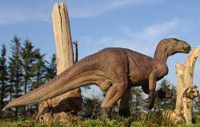 Iguanodon Bernissartensis By Gorgosaurus Prehistoric Animals Prehistoric Creatures Dinosaur Pictures