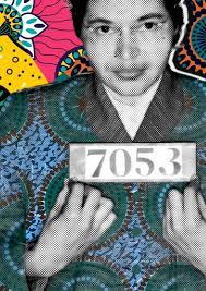 Rosa Parks Colourful Portrait Art