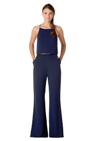 9 Polished Pantsuits To Elevate Your Wedding Party S Style Love Inc Mag Bridesmaid Pants Bridesmaid Dress Collection Bari Jay Bridesmaid Dresses