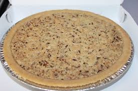 This take on the famous derby pie swaps out walnuts for the sweeter pecans. Derby Pie Unrefined Bakery